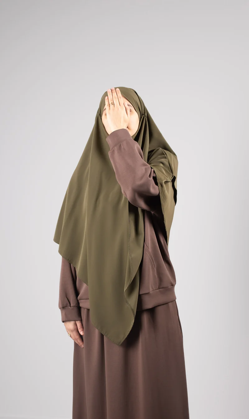 Double Diamond KHIMAR MEDINI Seide – Khaki