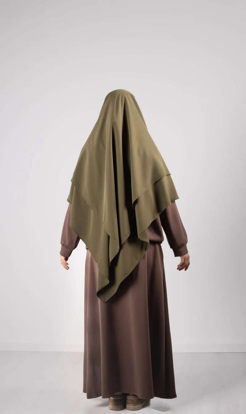 Double Diamond KHIMAR MEDINI Seide – Khaki