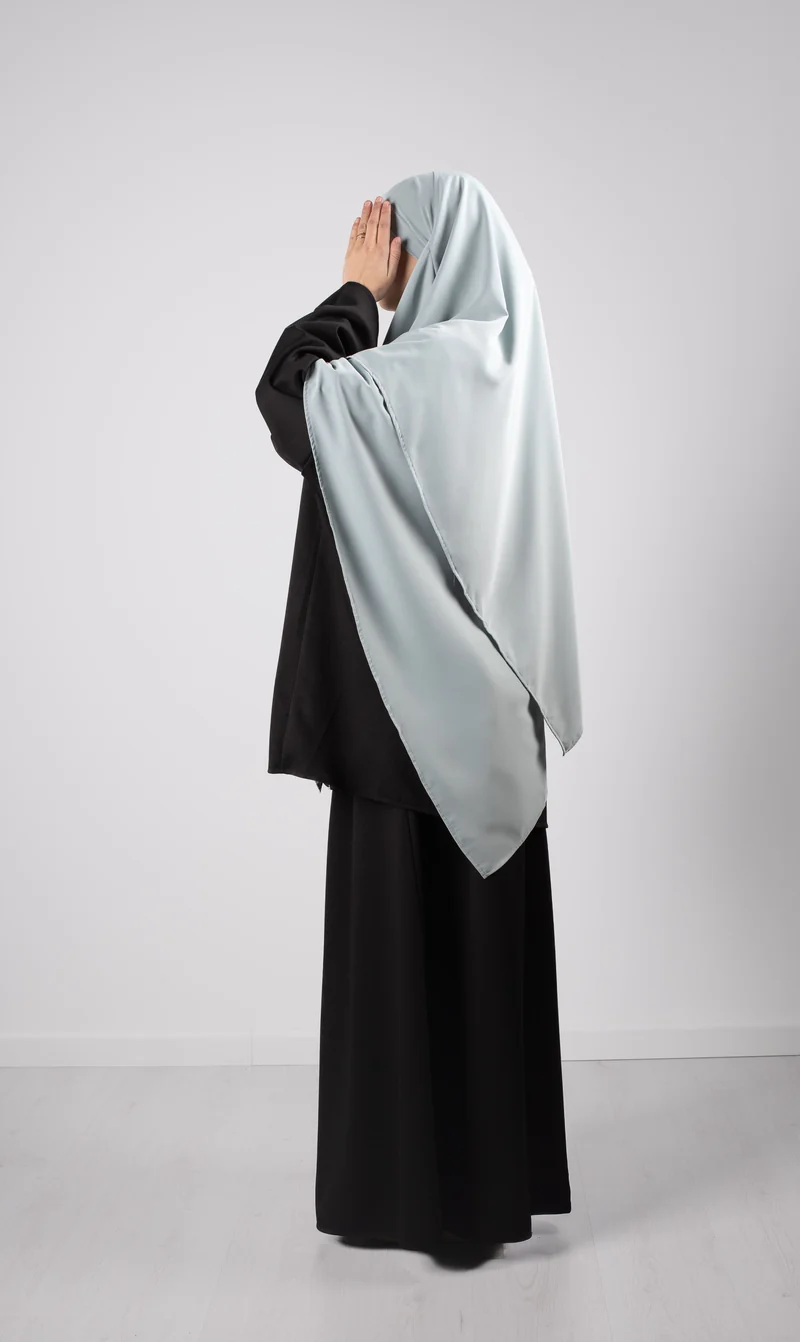 Double Diamond KHIMAR MEDINI Seide - Bleu Ciel