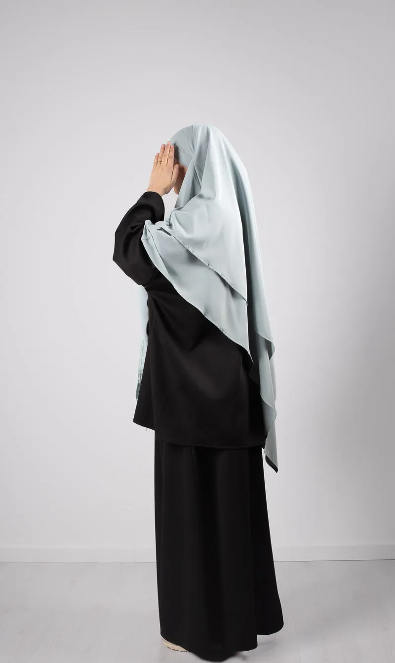 Double Diamond KHIMAR MEDINI Seide - Bleu Ciel