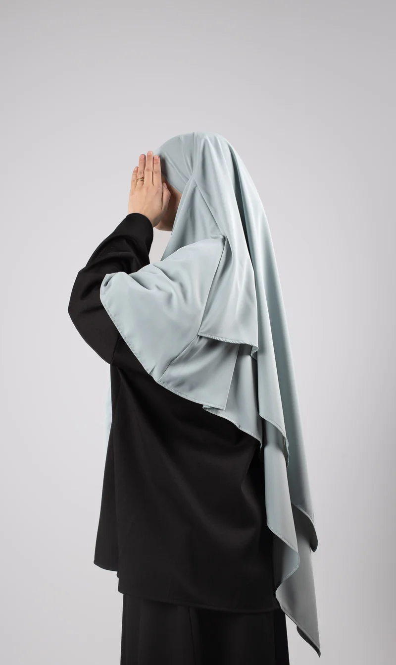 Double Diamond KHIMAR MEDINI Seide - Bleu Ciel