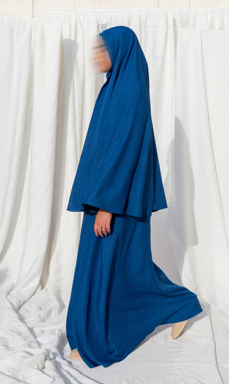 Heup Khimar 3baya - Meeresblau