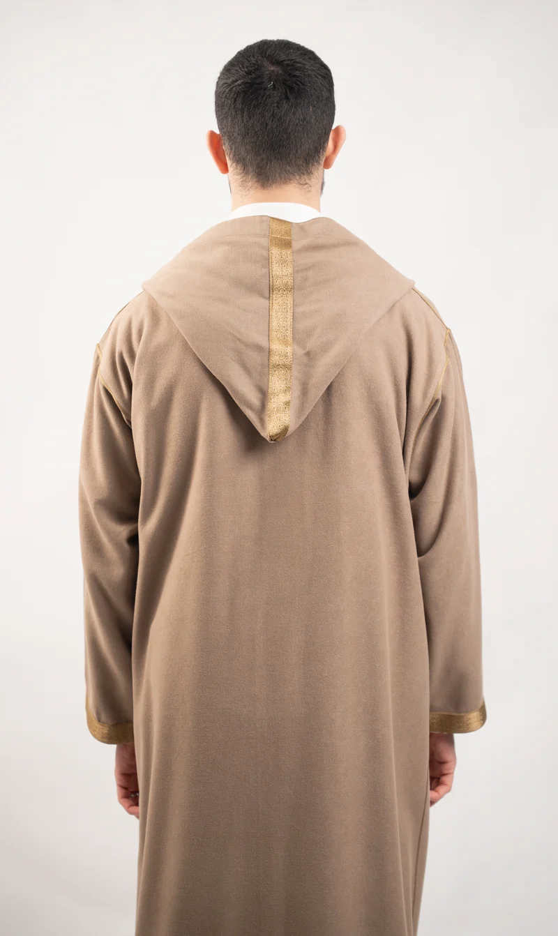 Djellaba Elegant Amir - Taupe