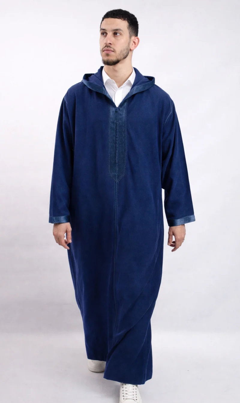 Djellaba Elegant Amir - Blau