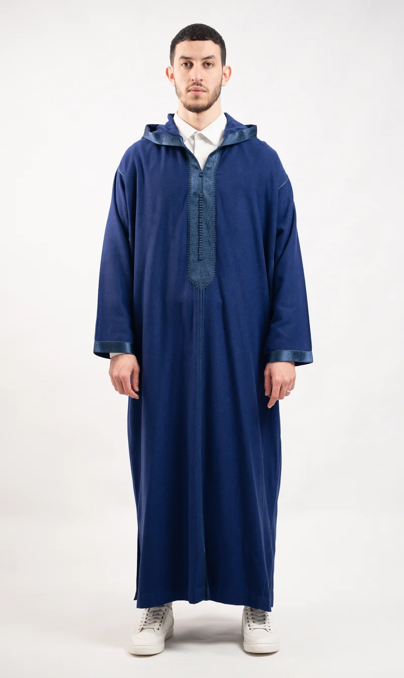 Djellaba Elegant Amir - Blau