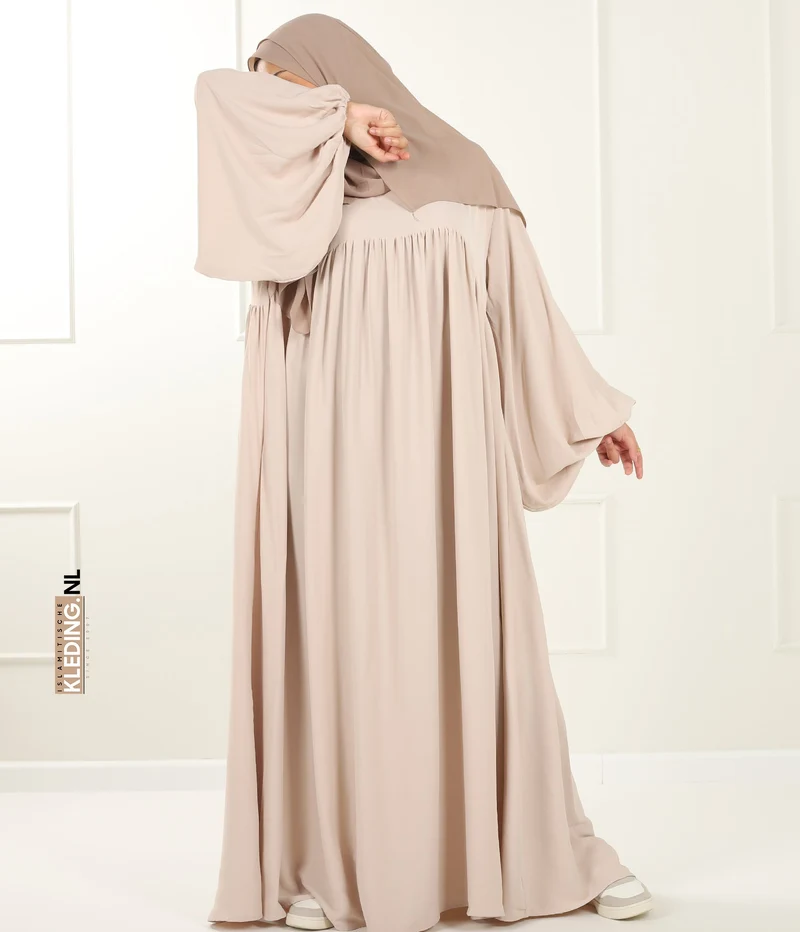 Jilbab Soumaya Ballonhülle – Creme