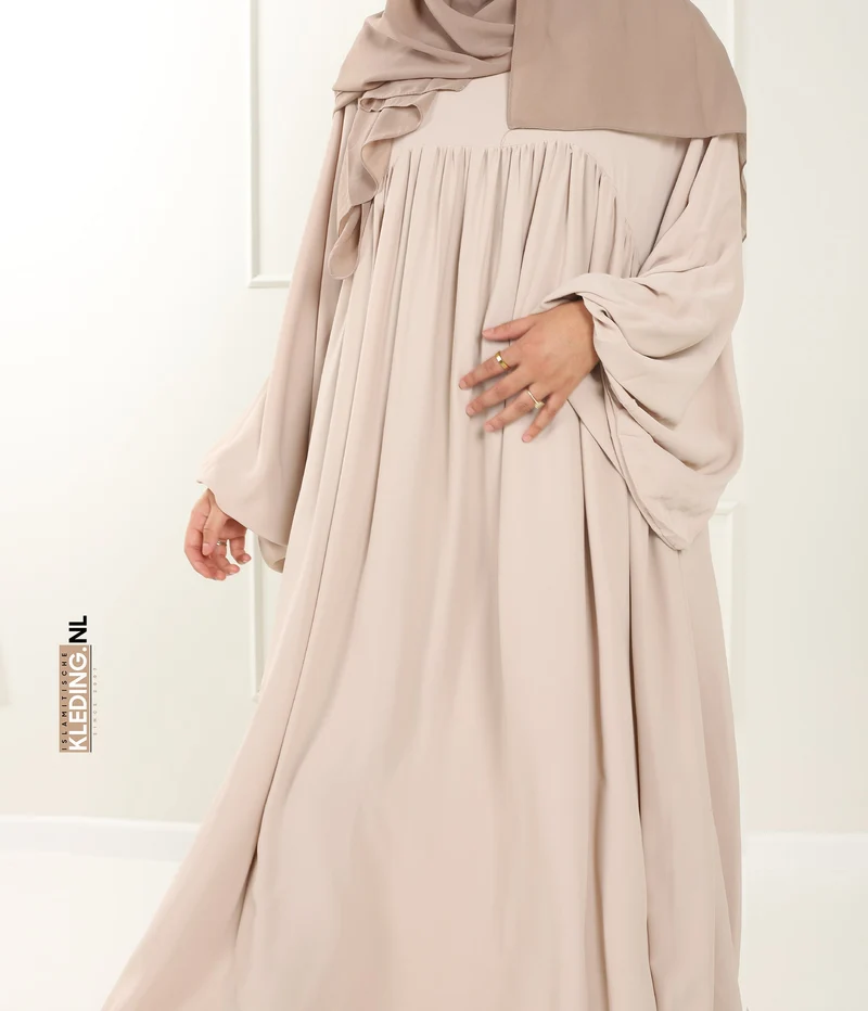 Jilbab Soumaya Ballonhülle – Creme