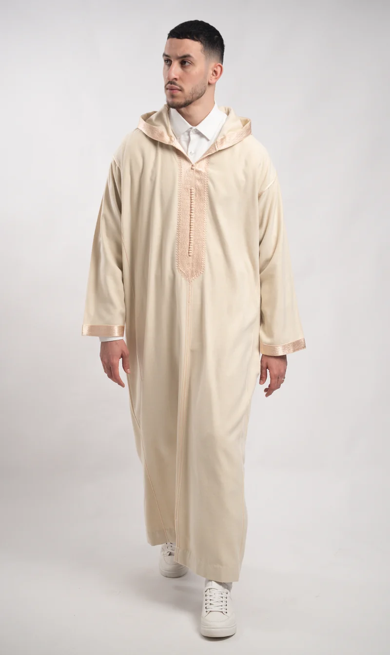 Djellaba Elegant Amir - Beige