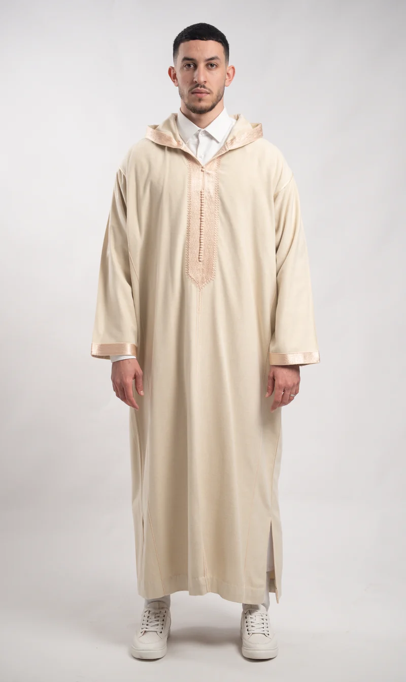 Djellaba Elegant Amir - Beige