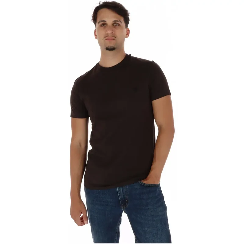 Timberland Herren T-Shirt aus blauer Baumwolle, Kurzarm