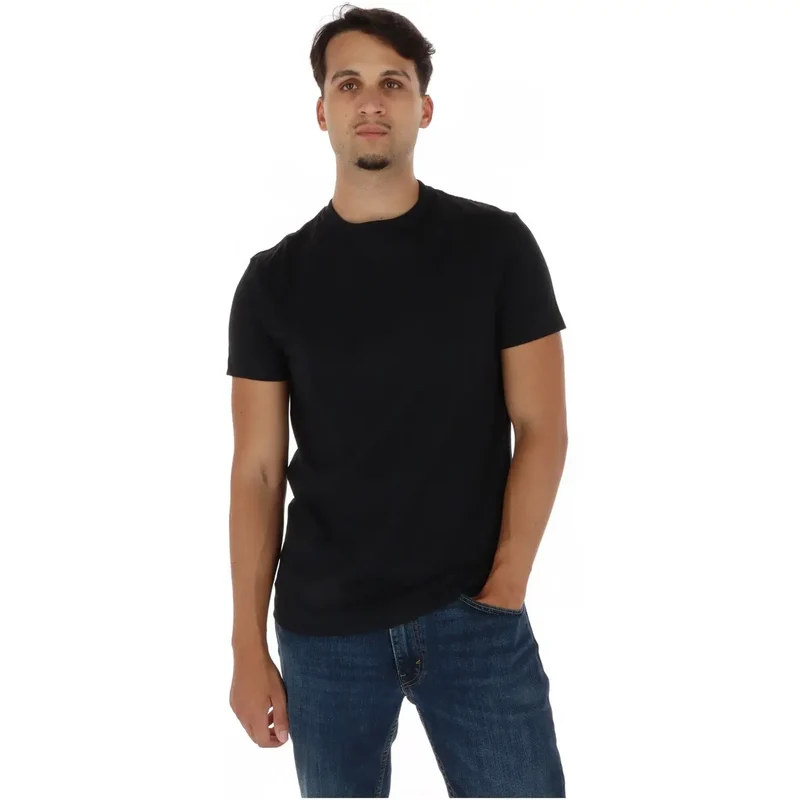 Timberland Herren T-Shirt aus blauer Baumwolle, Kurzarm