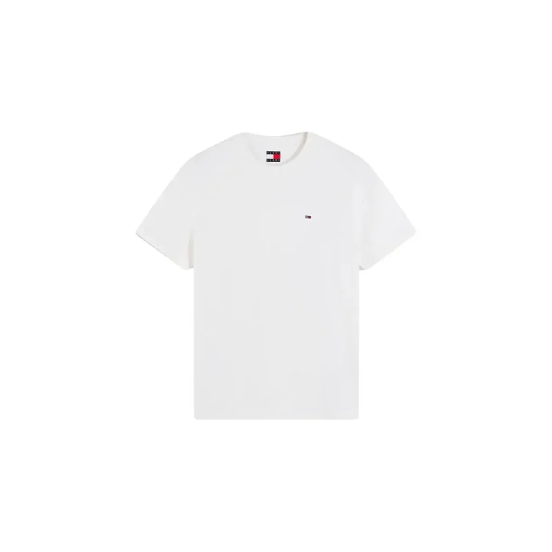 Tommy Hilfiger Weißes T-Shirt aus Bio-Baumwolle für Herren