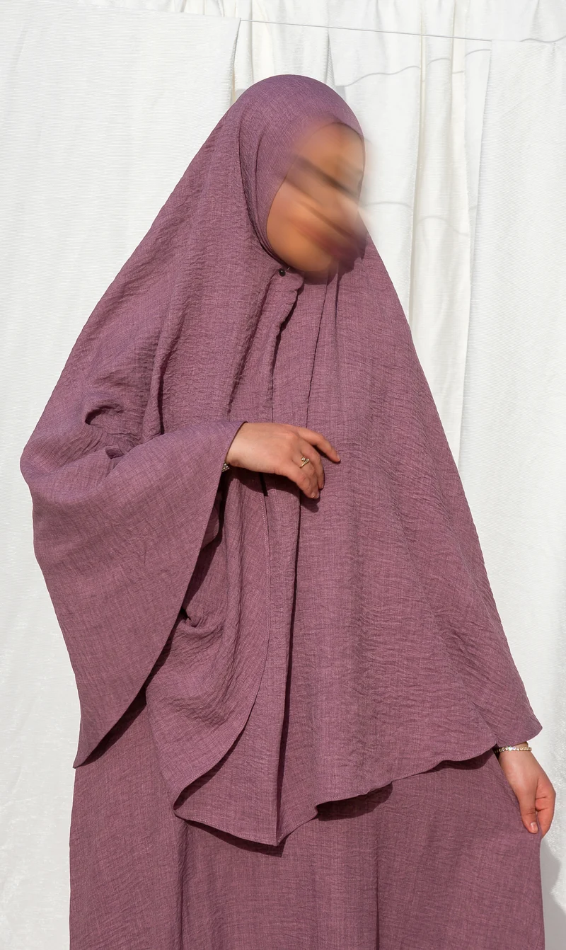 Hip Khimar 3baya – Pfingstrose Lila
