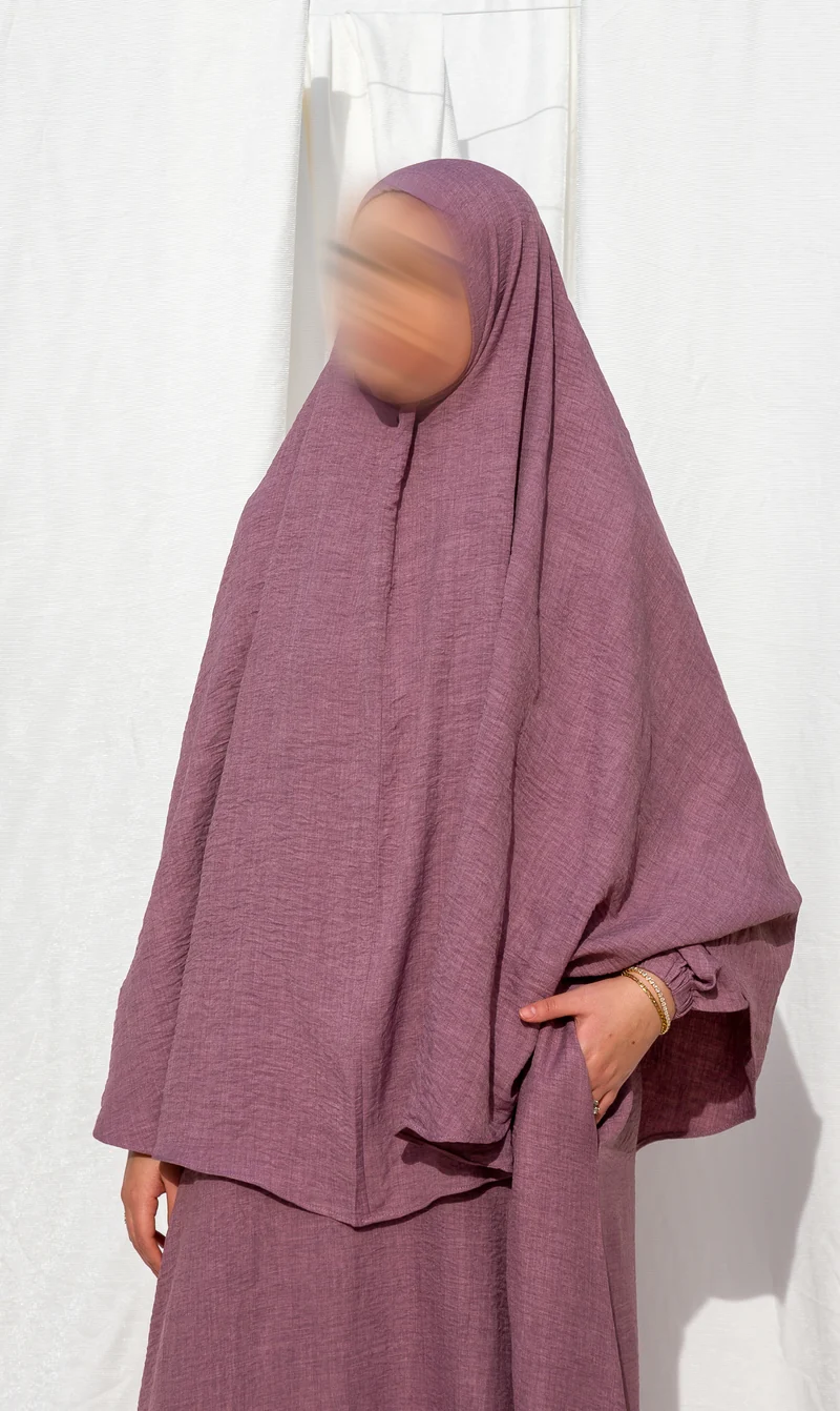 Hip Khimar 3baya – Pfingstrose Lila