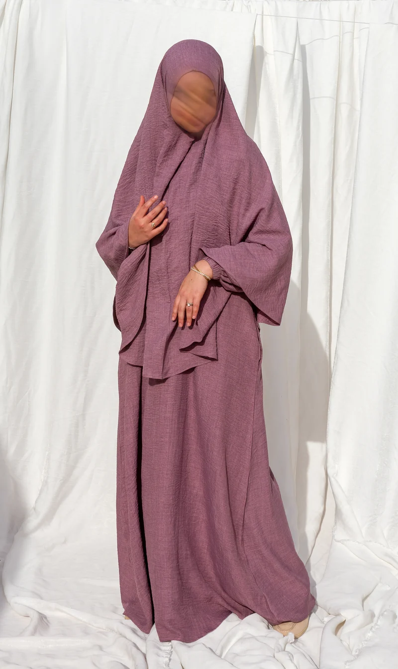 Hip Khimar 3baya – Pfingstrose Lila