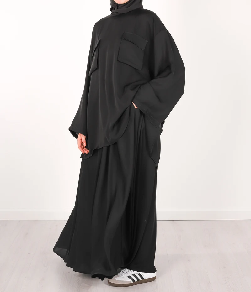Nida Utility-Bluse