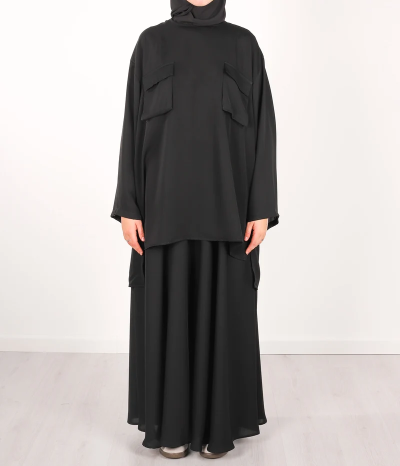 Nida Utility-Bluse
