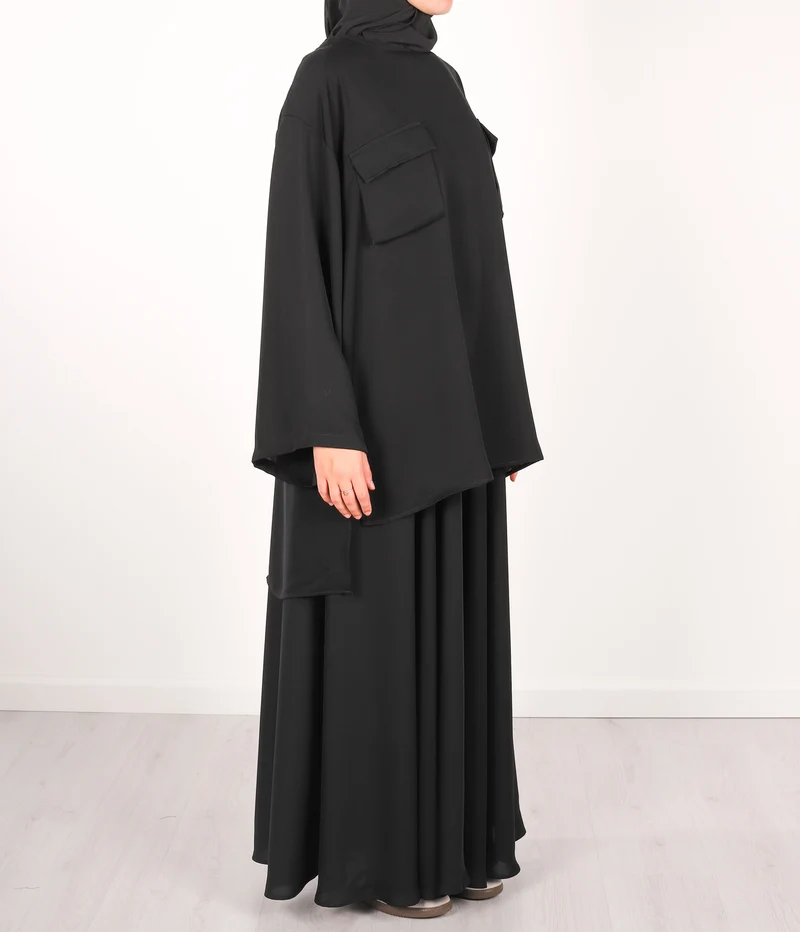 Nida Utility-Bluse