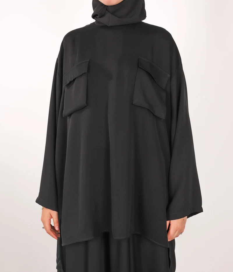 Nida Utility-Bluse