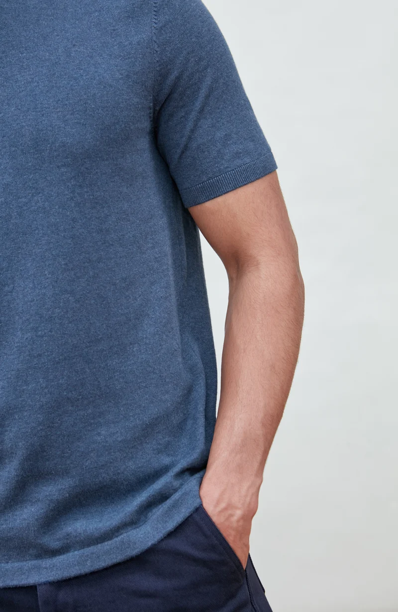 Herren-T-Shirt aus 100 % ultrafeiner Baumwolle