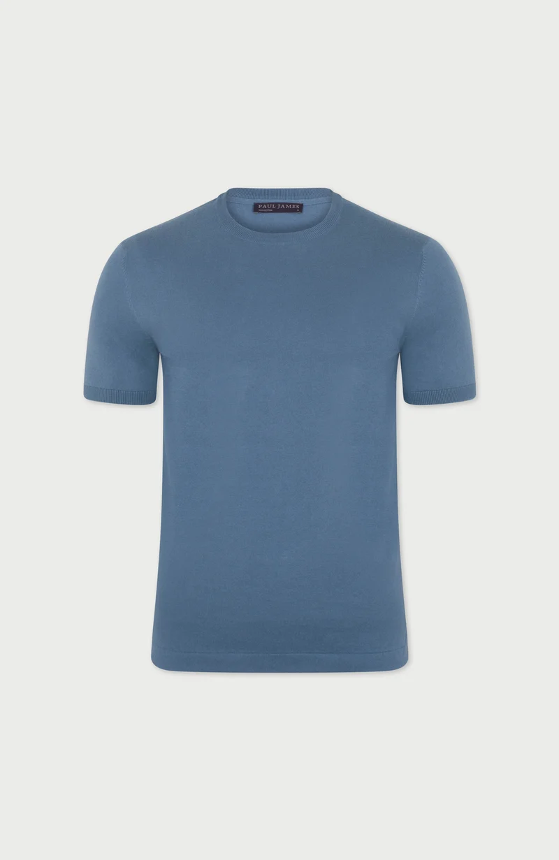 Herren-T-Shirt aus 100 % ultrafeiner Baumwolle