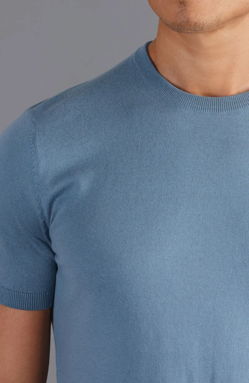 Herren-T-Shirt aus 100 % ultrafeiner Baumwolle
