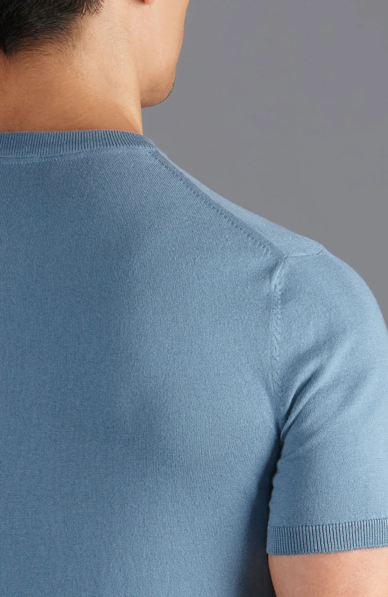 Herren-T-Shirt aus 100 % ultrafeiner Baumwolle