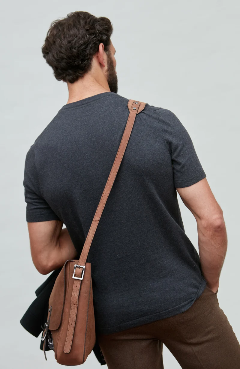 Herren-T-Shirt aus 100 % ultrafeiner Baumwolle