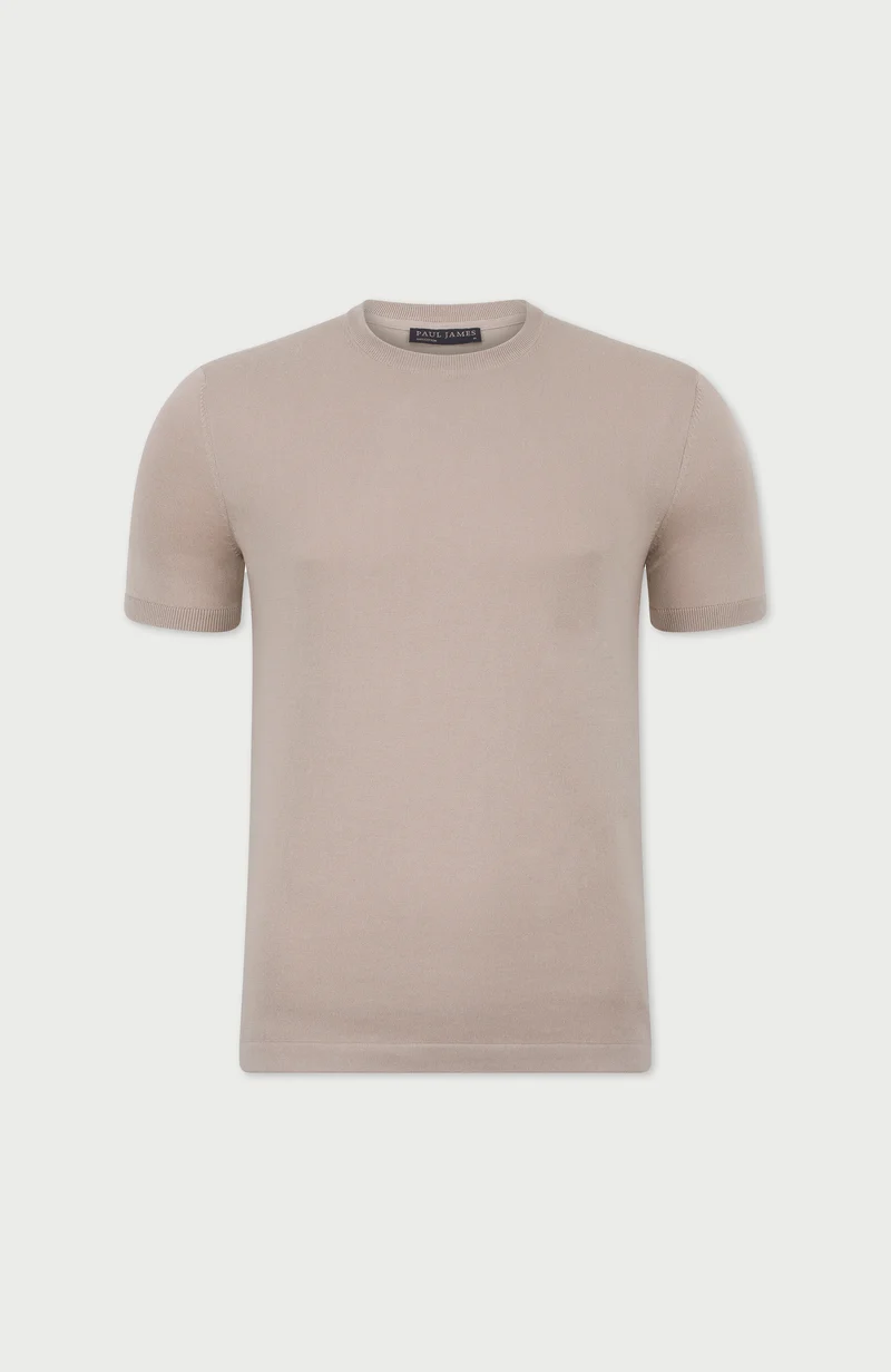 Herren-T-Shirt aus 100 % ultrafeiner Baumwolle