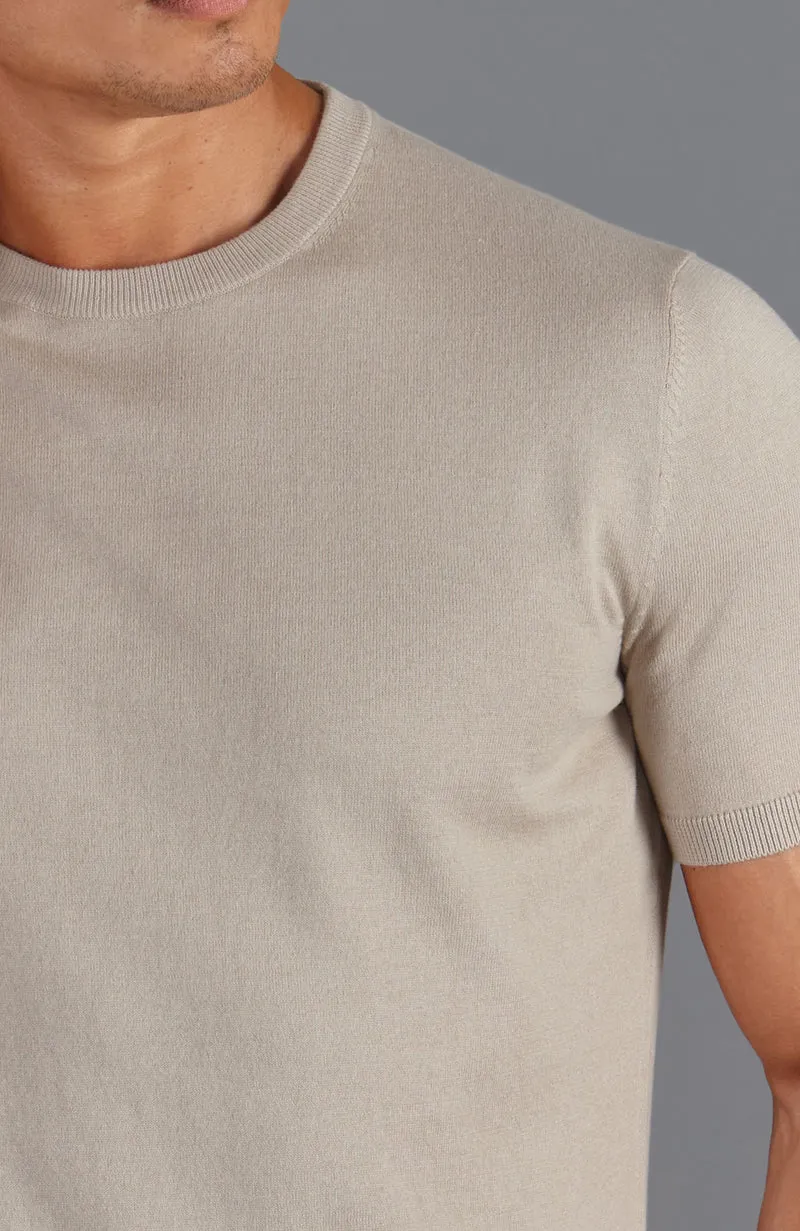 Herren-T-Shirt aus 100 % ultrafeiner Baumwolle