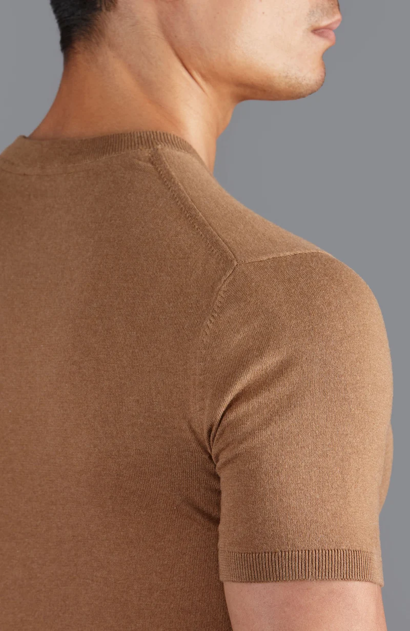 Herren-T-Shirt aus 100 % ultrafeiner Baumwolle