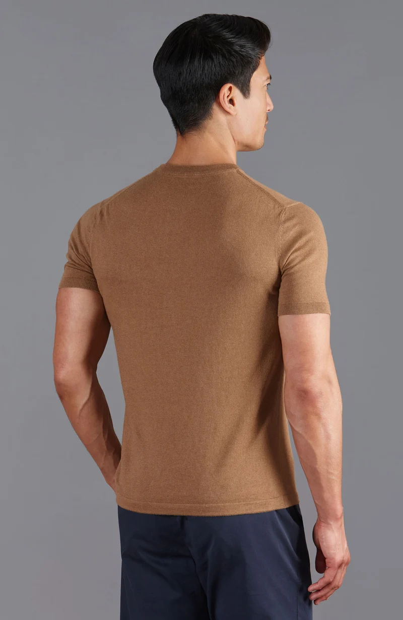 Herren-T-Shirt aus 100 % ultrafeiner Baumwolle