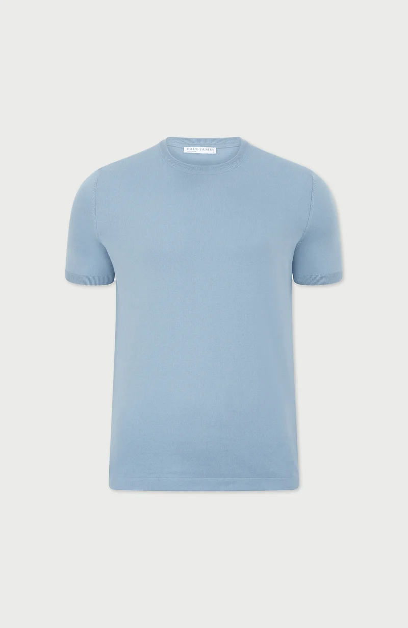 Herren-T-Shirt aus 100 % ultrafeiner Baumwolle