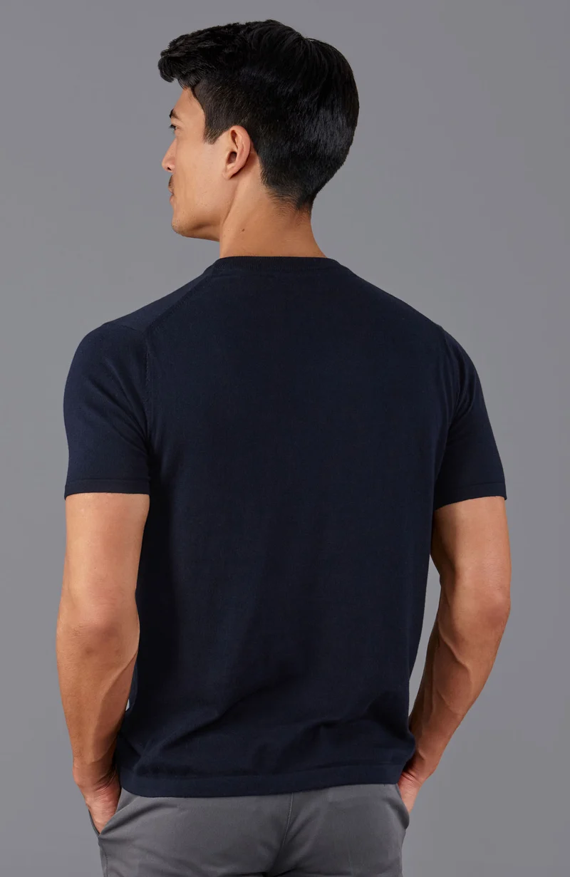 Herren-T-Shirt aus 100 % ultrafeiner Baumwolle