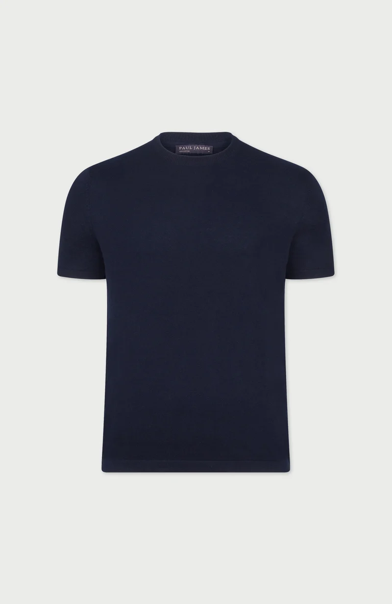 Herren-T-Shirt aus 100 % ultrafeiner Baumwolle