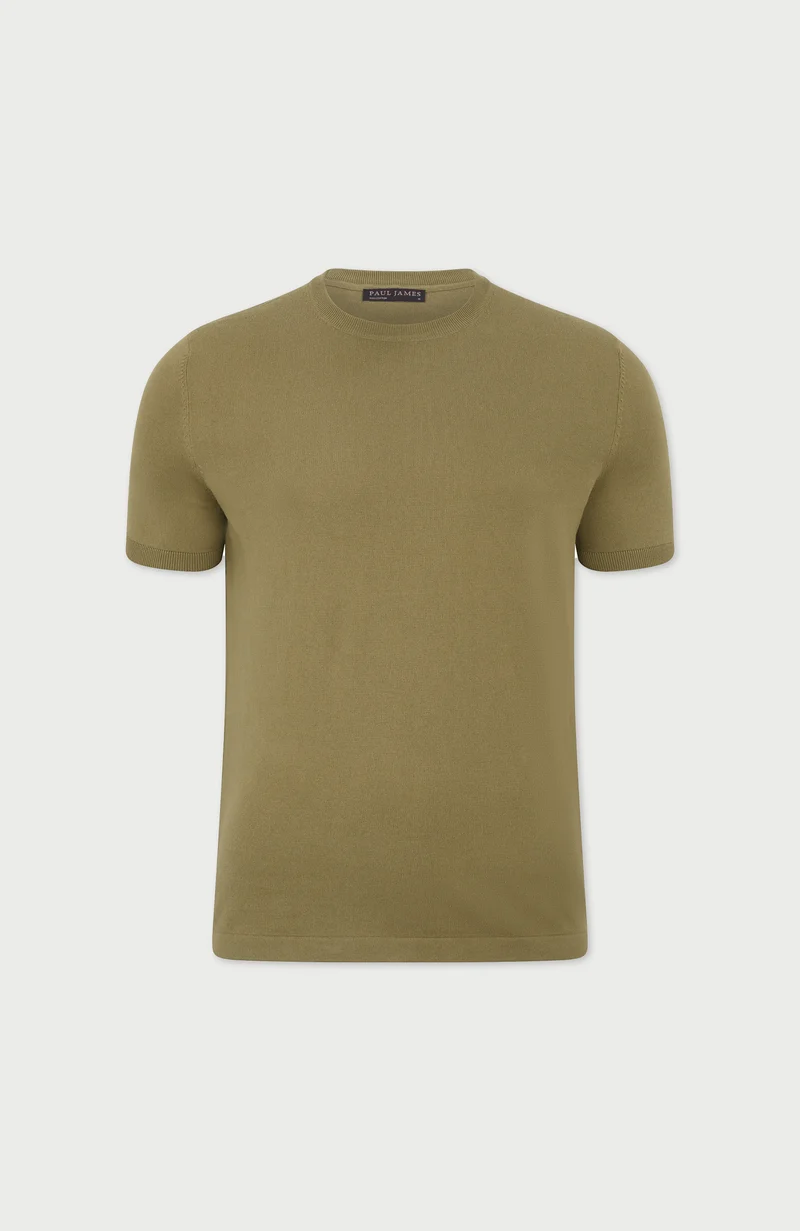 Herren-T-Shirt aus 100 % ultrafeiner Baumwolle