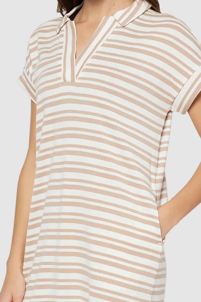 Koda Rib Shirt Dress