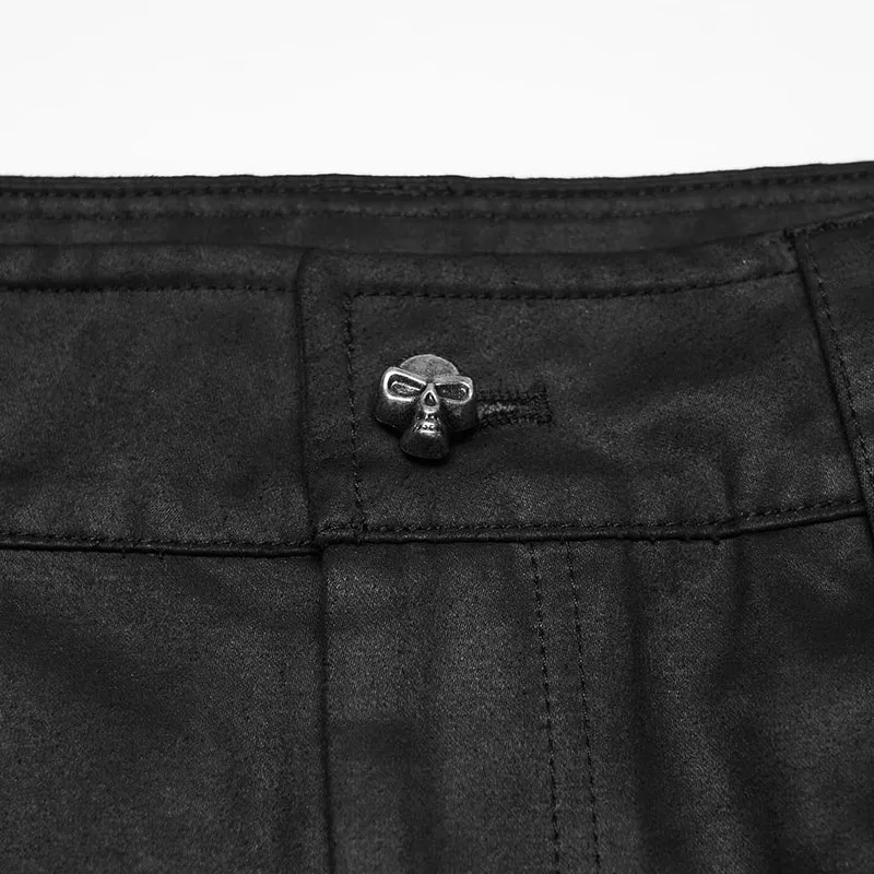 Punk-Nieten-Minimalistische Herren-Shorts