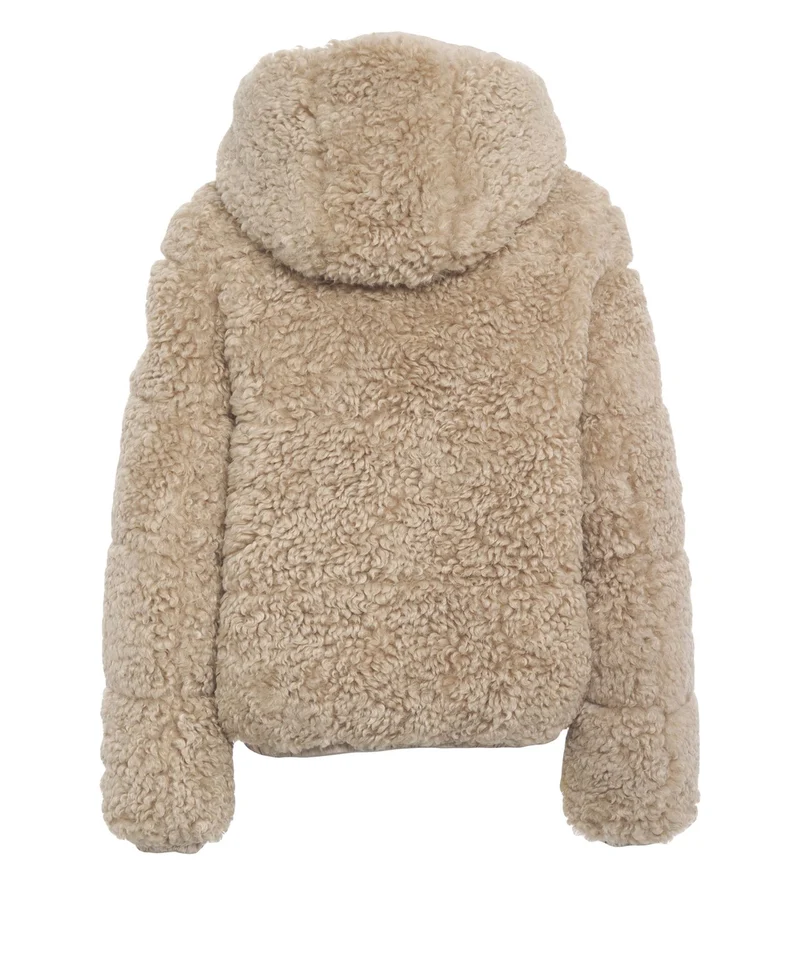 Giacca puffer in ecopelliccia 'Lenora'