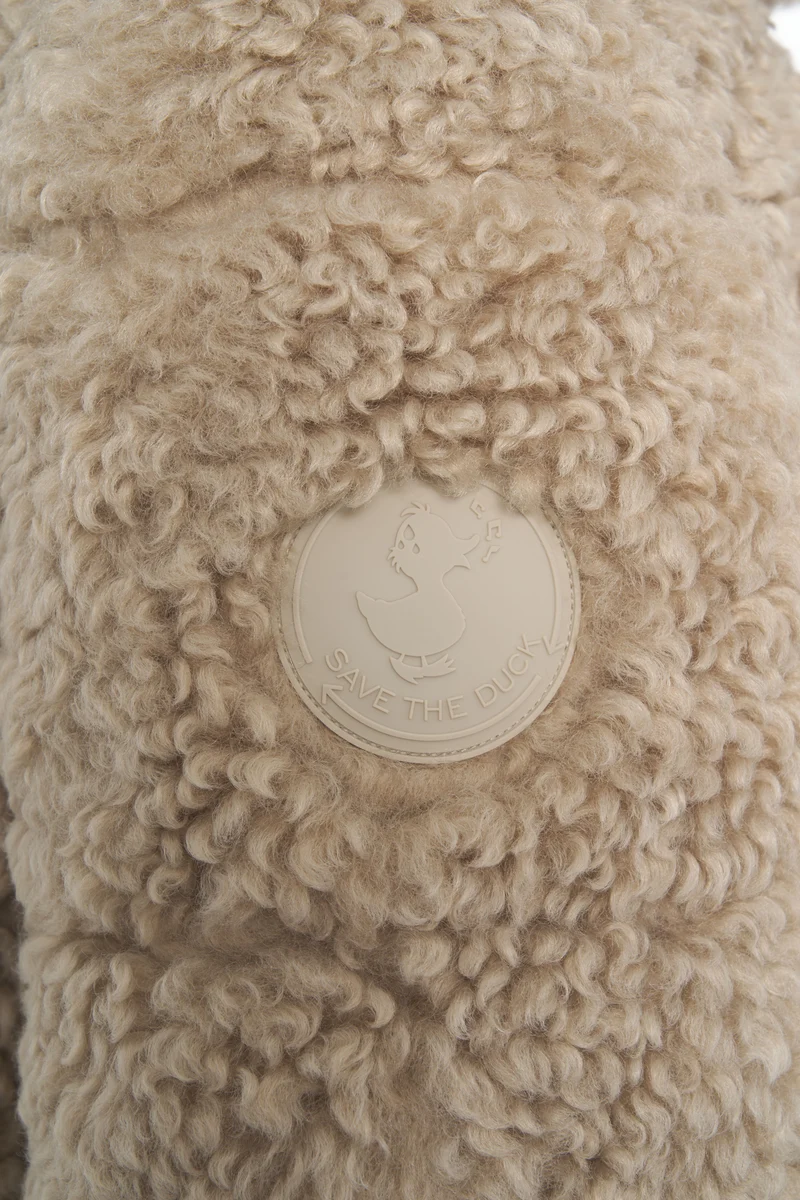 Giacca puffer in ecopelliccia 'Lenora'