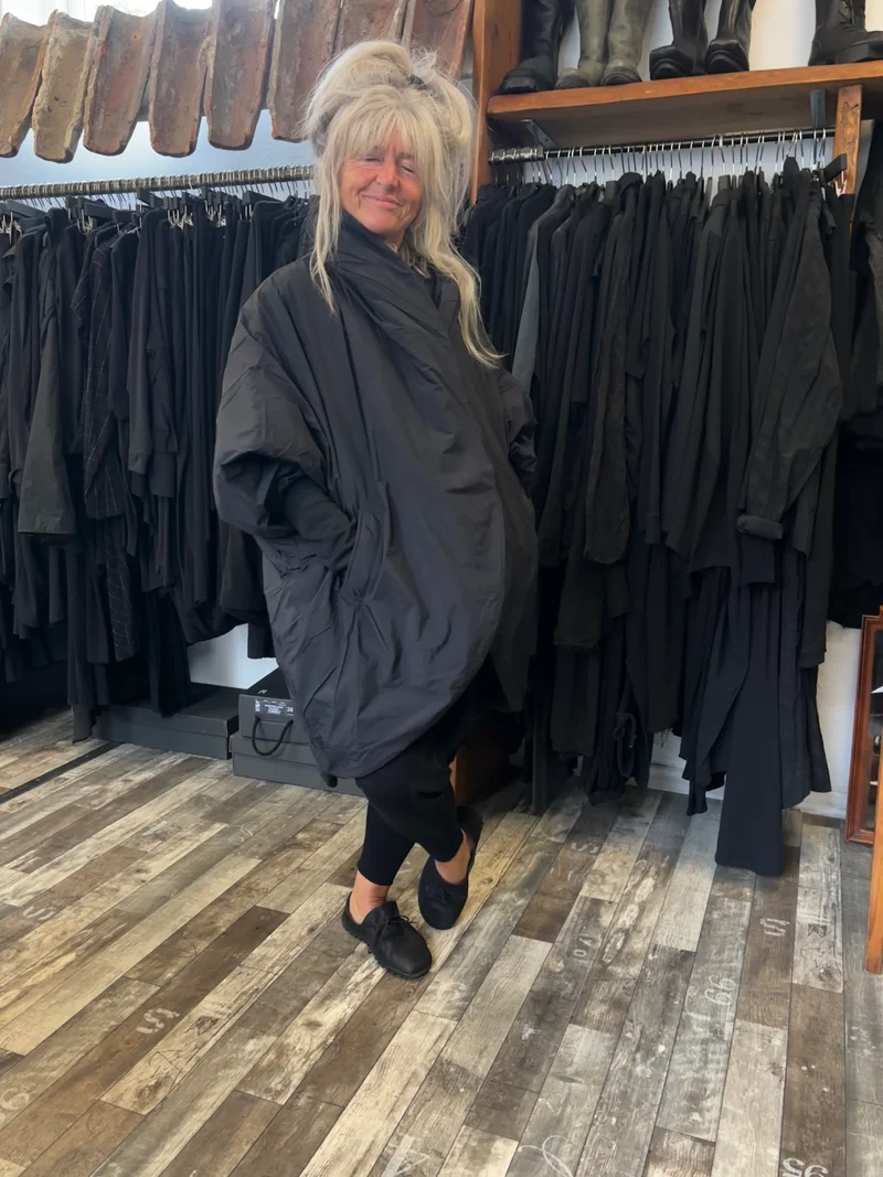 Sanctamuerte Oversize Winterjacke