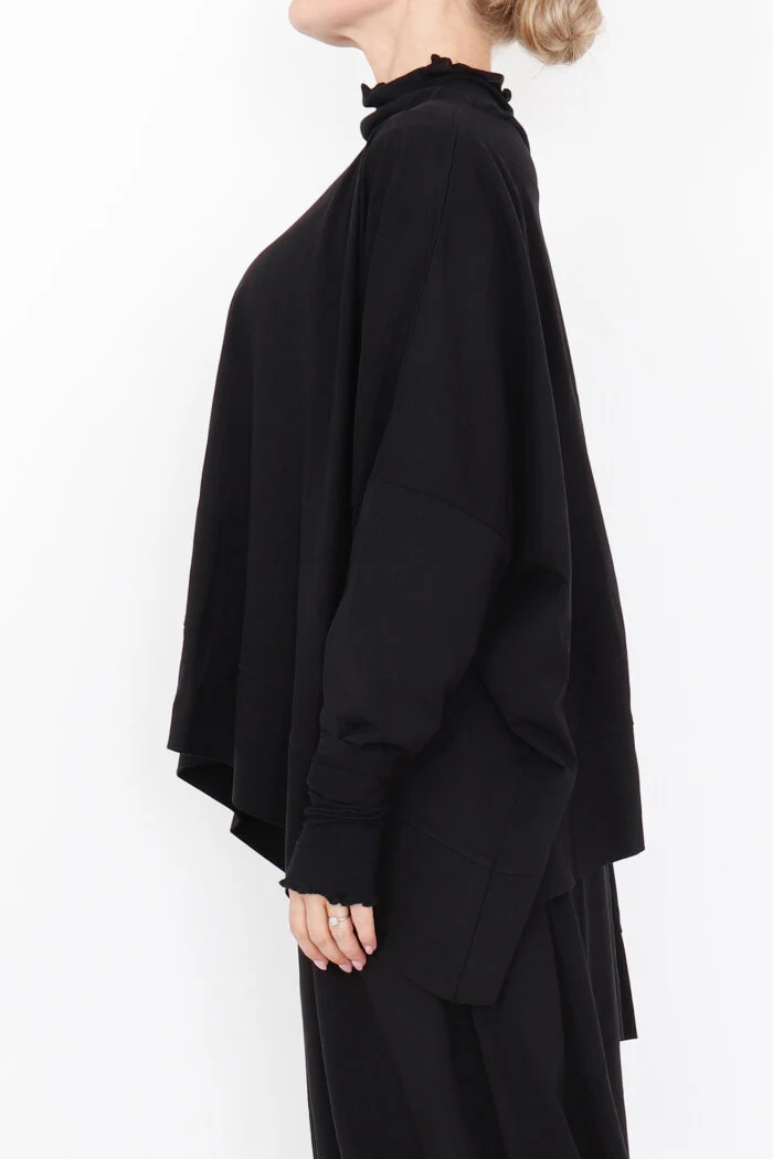 Sort Aarhus Oversize Shirt