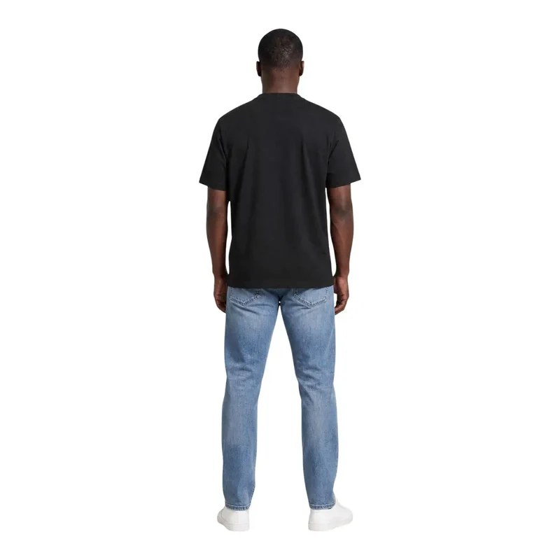 Calvin Klein Schwarzes Baumwoll-T-Shirt für Herren