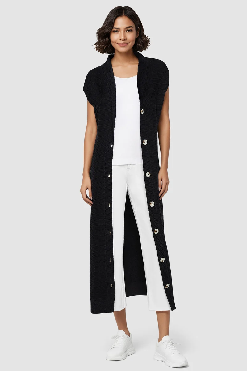 Mackenzie Duster Knit Sweater Dress