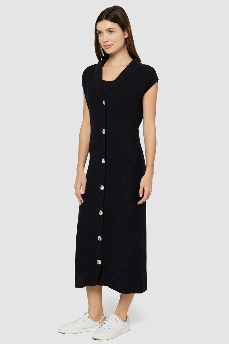 Mackenzie Duster Knit Sweater Dress