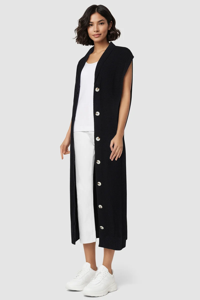 Mackenzie Duster Knit Sweater Dress