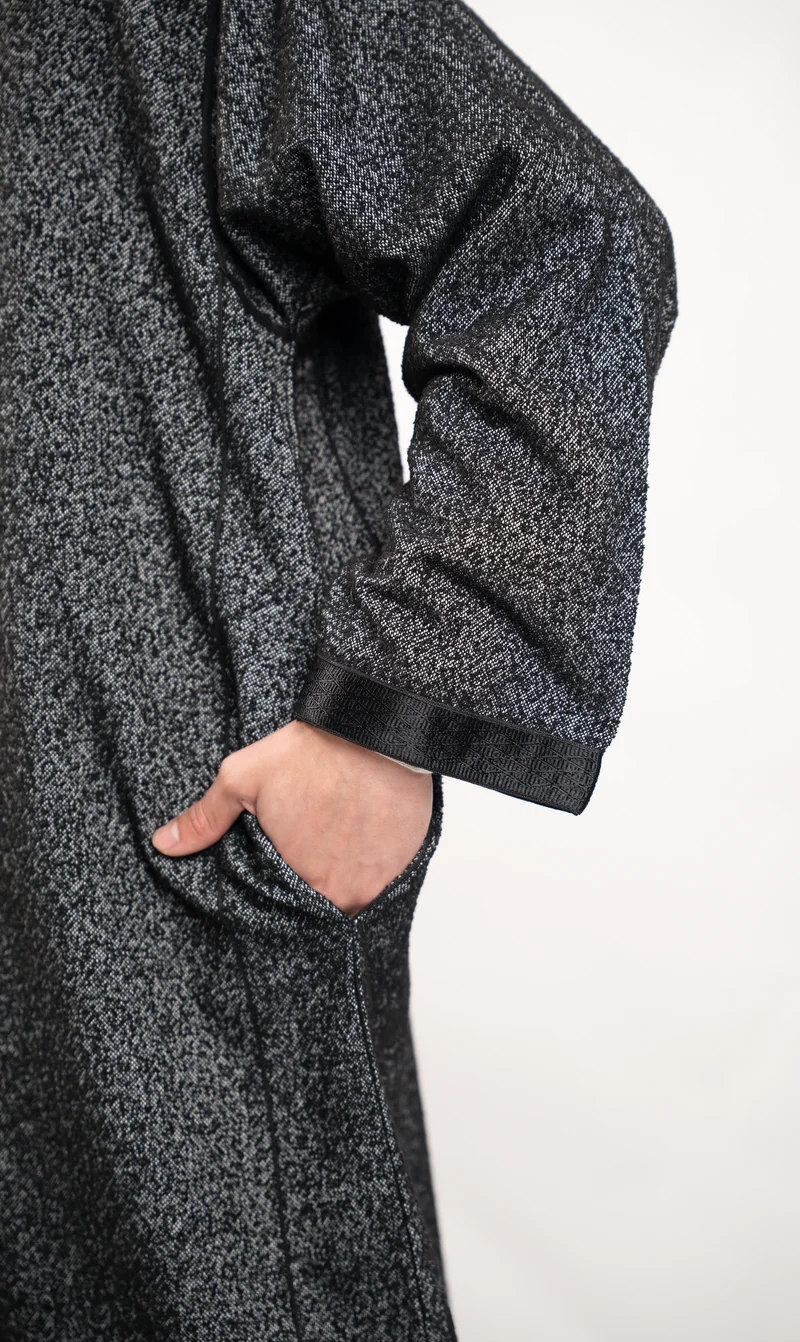 Djellaba BOHEMIAN Schwarz