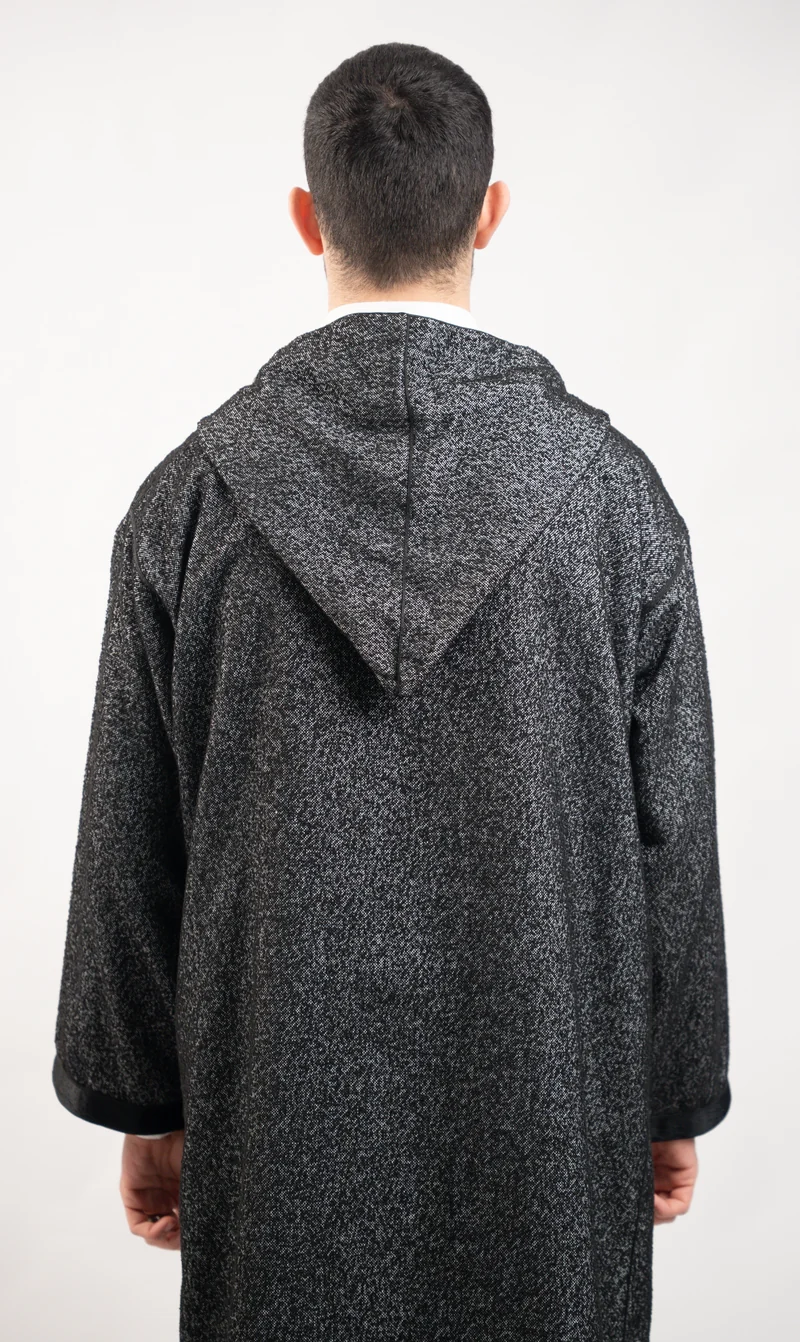 Djellaba BOHEMIAN Schwarz