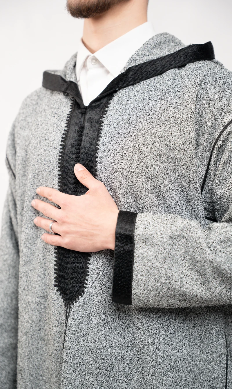 Djellaba Bohemian Stone Grey