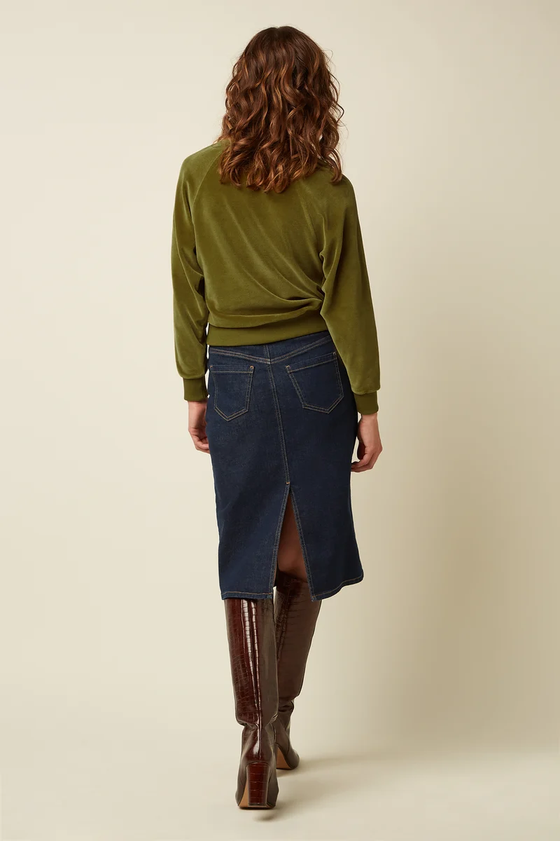 Prisca Skirt Muse Denim